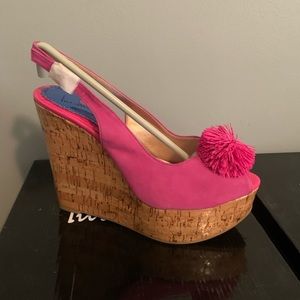 Luchiny Man Hunt Wedge Heels